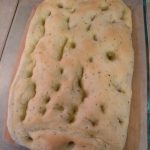 baked easy herb loaded focaccia bread